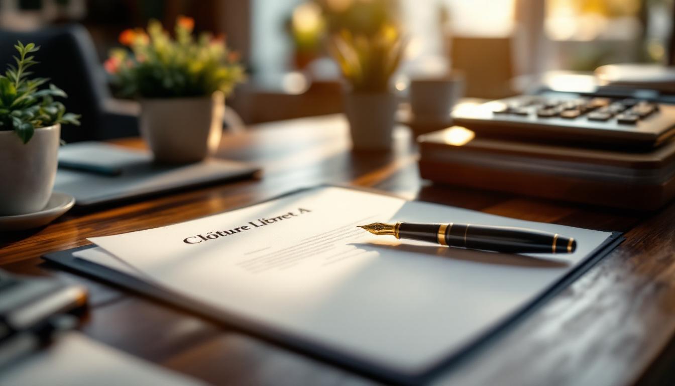 Modèle de lettre cloture livret a prêt à envoyer